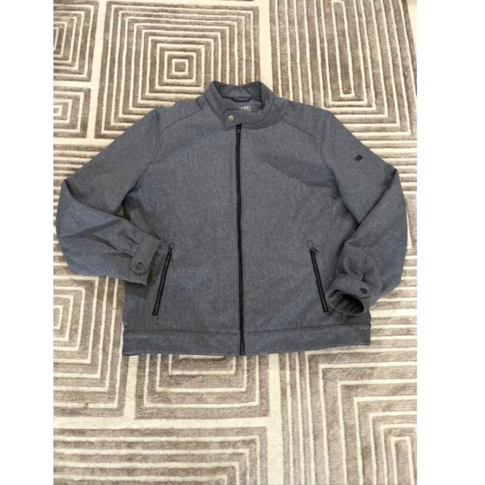 Michael Kors Jacket Coat Men’s XXL Gray Zip Up